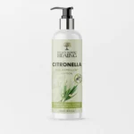 Bottle of Royalty Holistic Healing Citronella Body Lotion 250ml, featuring a refreshing, natural label, formulated to nourish the skin and provide a soothing, insect-repellent effect with the uplifting scent of citronella.